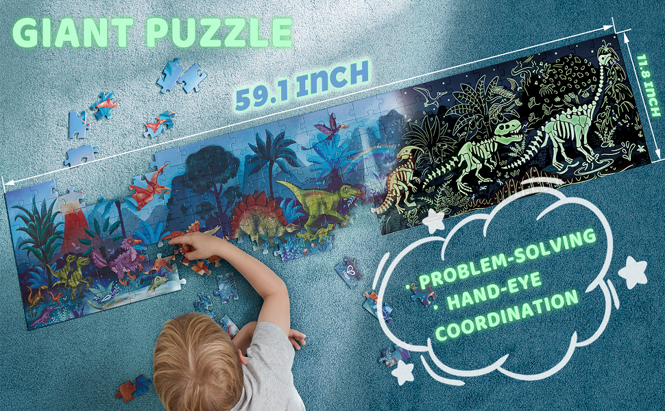 Ocean Life Glow in the Dark Puzzle