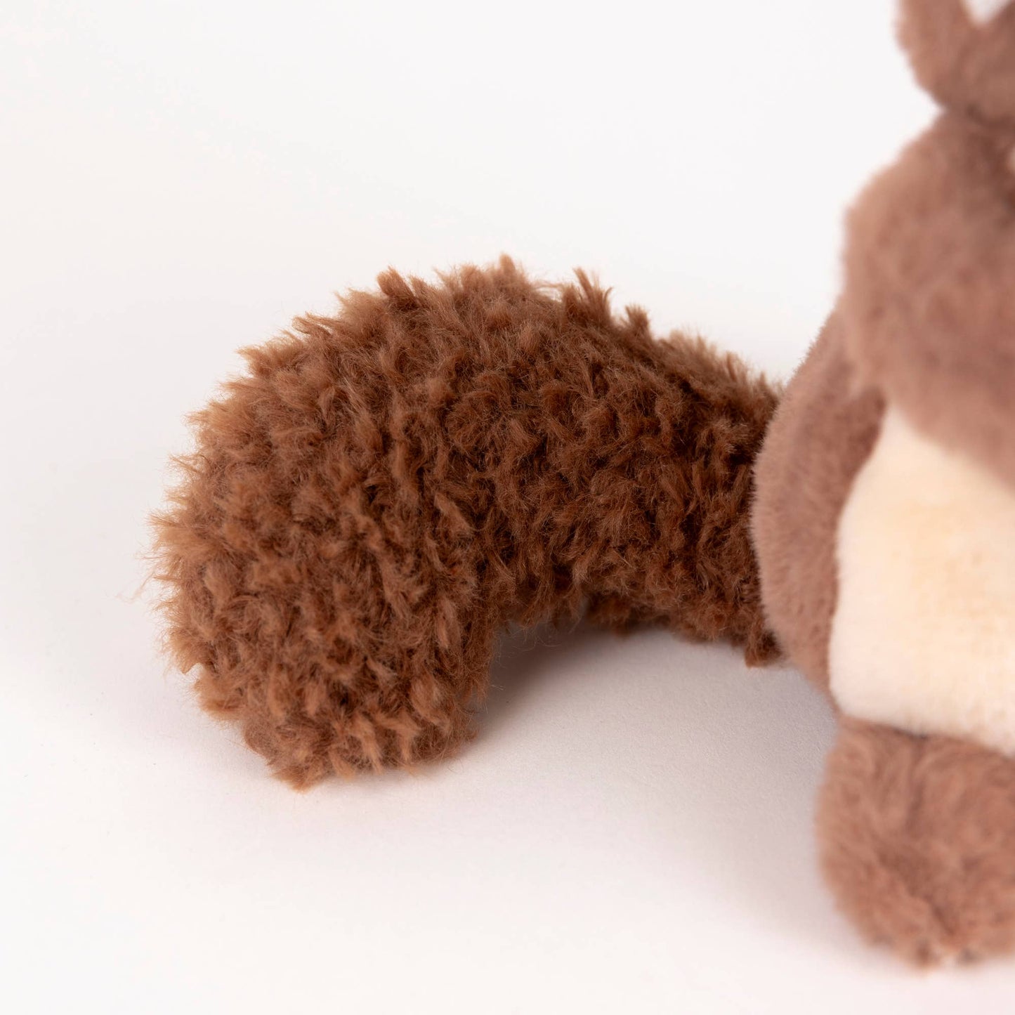 Plush Squirrel with Baby