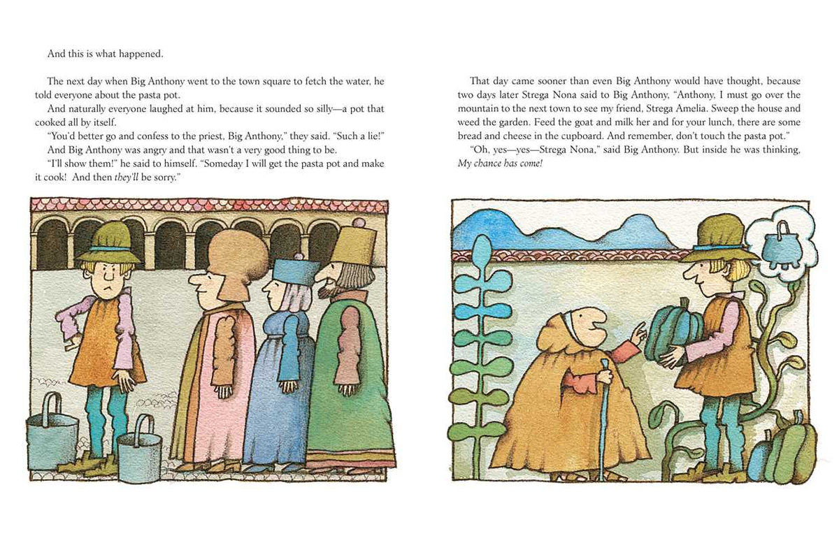Strega Nona by Tomie   dePaola: Hardcover; 32 pages / English