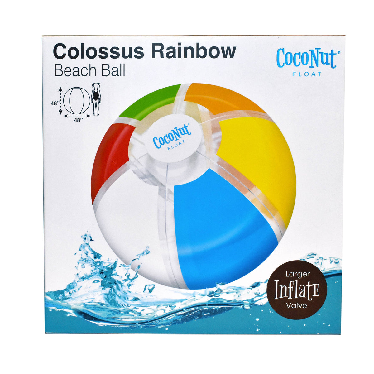 Colossus 48" Rainbow Beach Ball