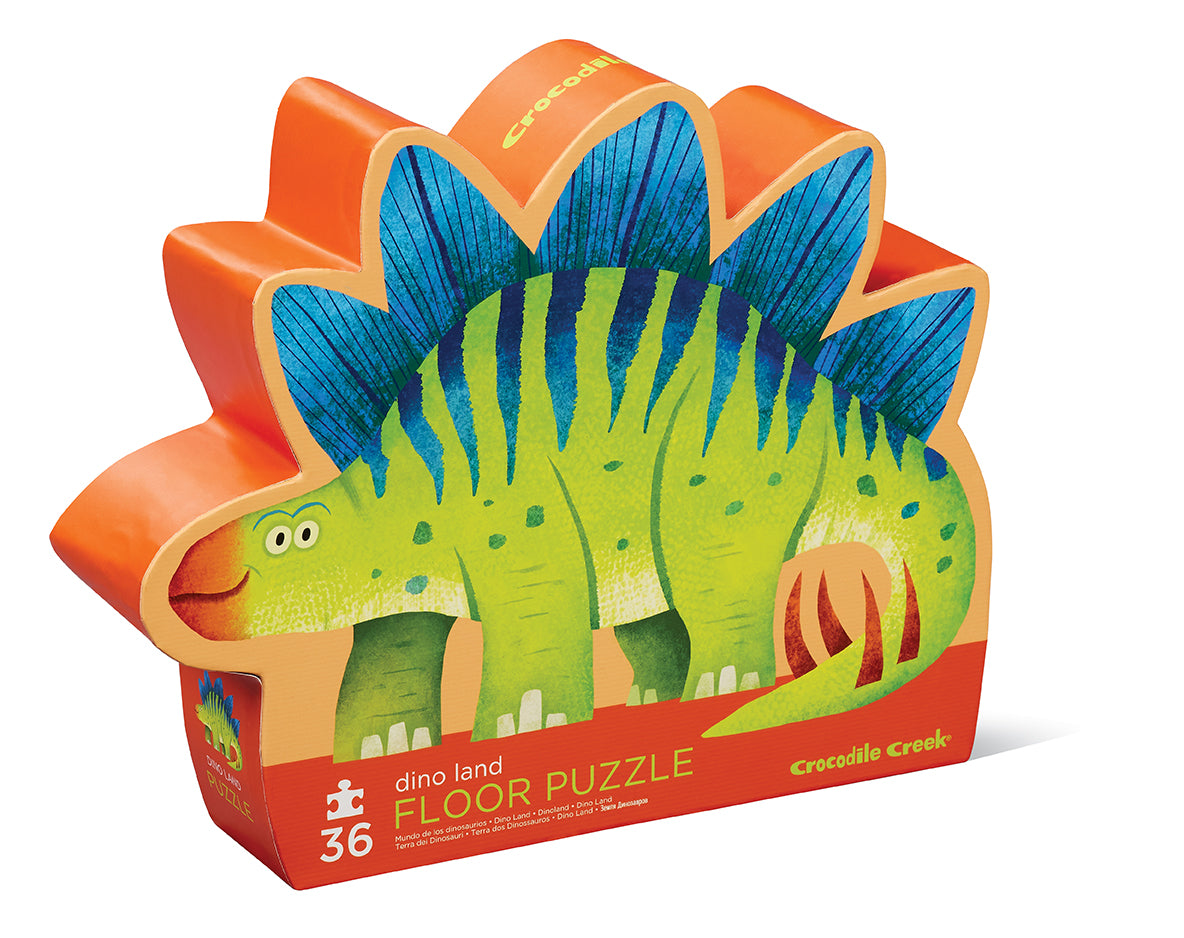 36-pc Shaped Box Puzzle Dino Land