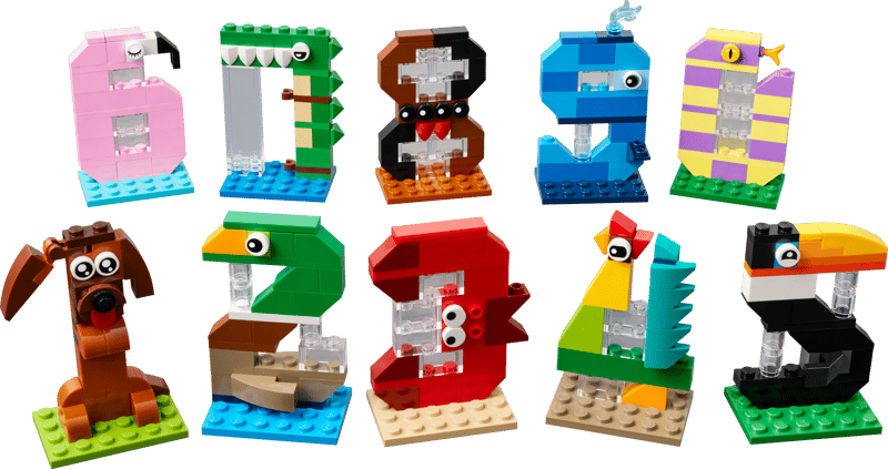 40807 LEGO Birthday Numbers