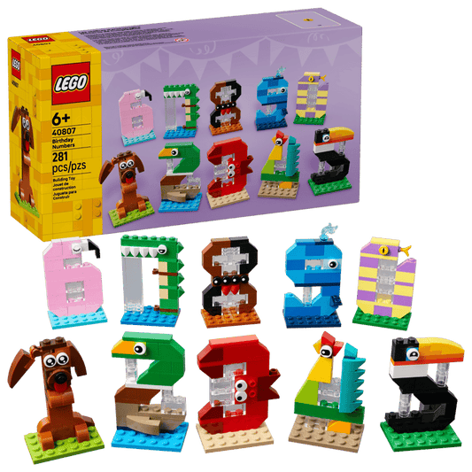 40807 LEGO Birthday Numbers