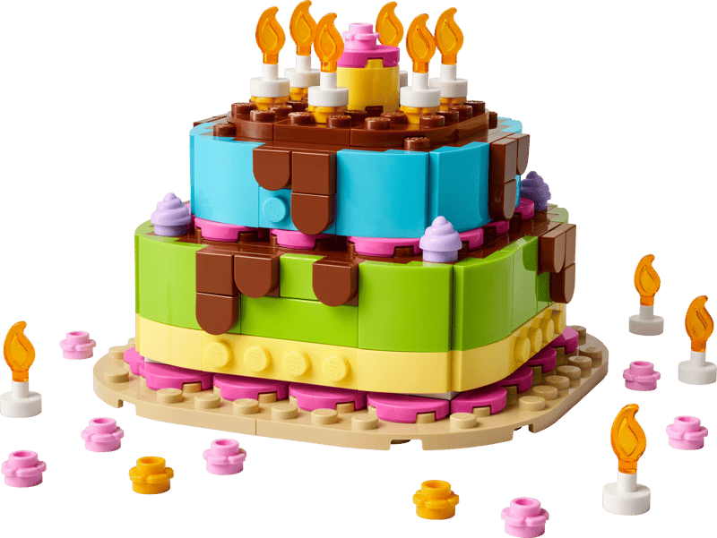 40815 LEGO Birthday Party Cake