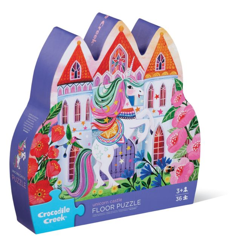 36-Pc Shaped Box Puzzle/Unicorn Castle