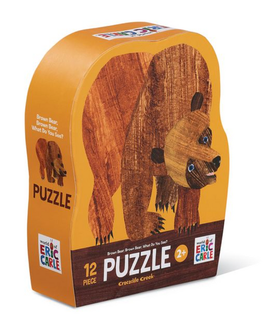 12pc Brown Bear Puzzle