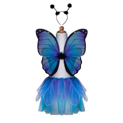 Midnight Butterfly Tutu With Wings & Headband