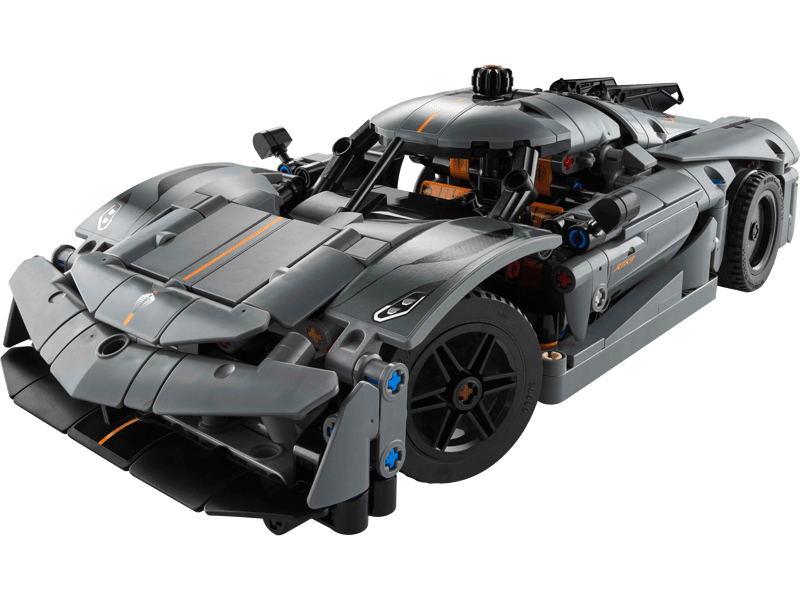 LEGO 42173 Technic Koenigsegg Jesko Absolut Grey Hypercar