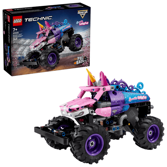 LEGO 42220 Monster Jam Sparkle Smash Pull Back