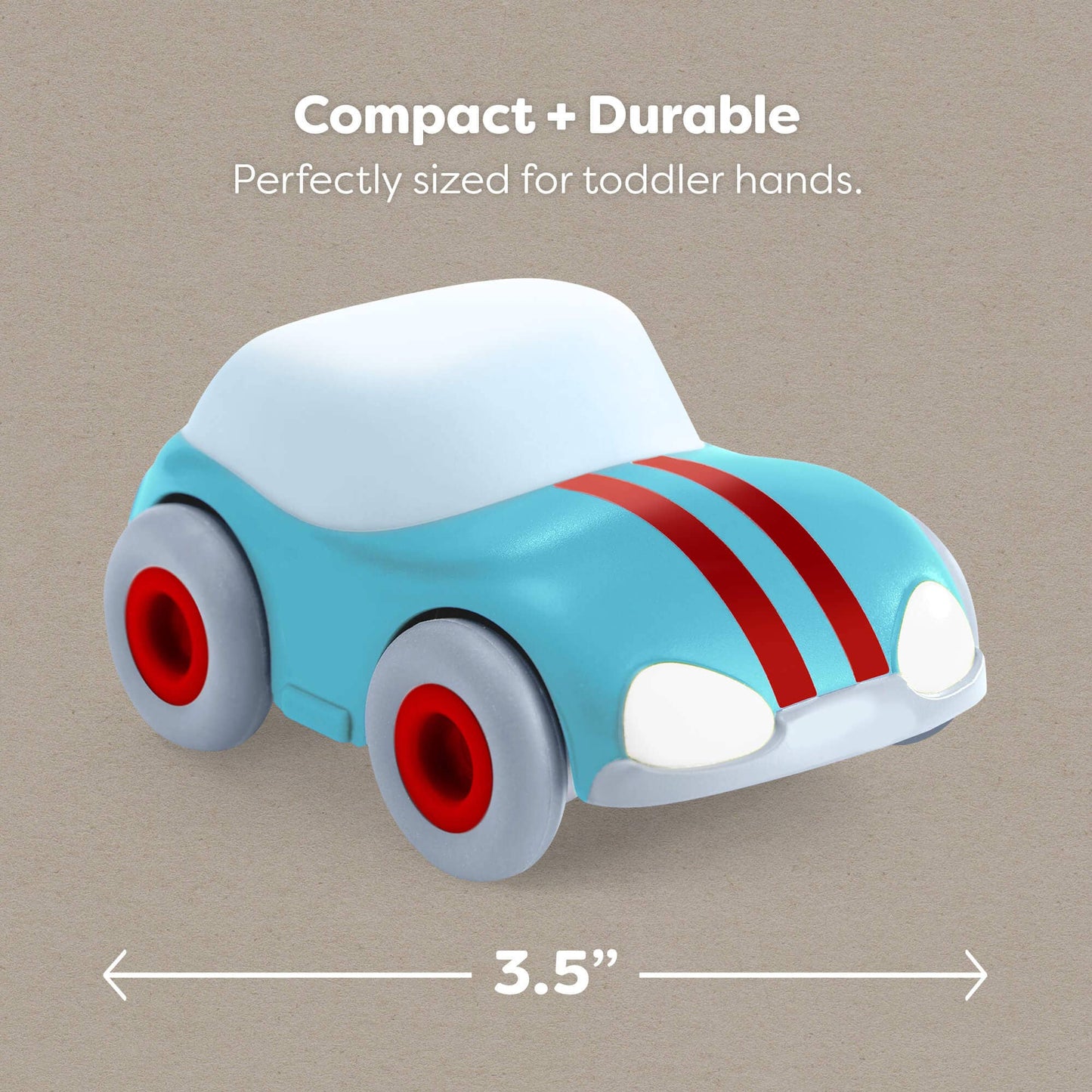 HABA Cars Light Blue Speedster with Momentum Motor