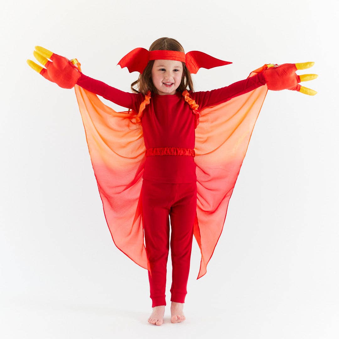 Red Dinosaur Wings