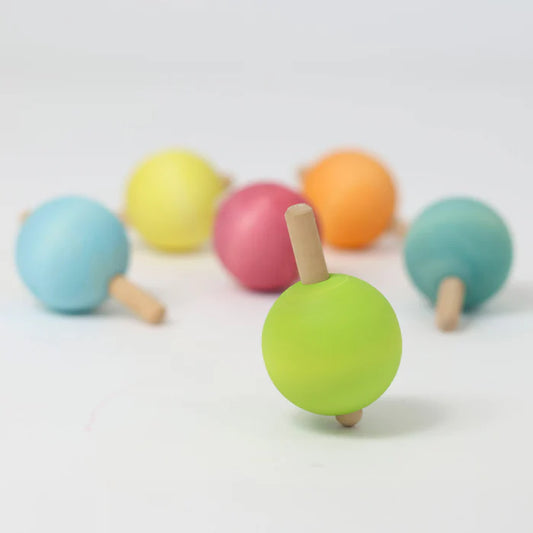 Pastel Spinning Tops