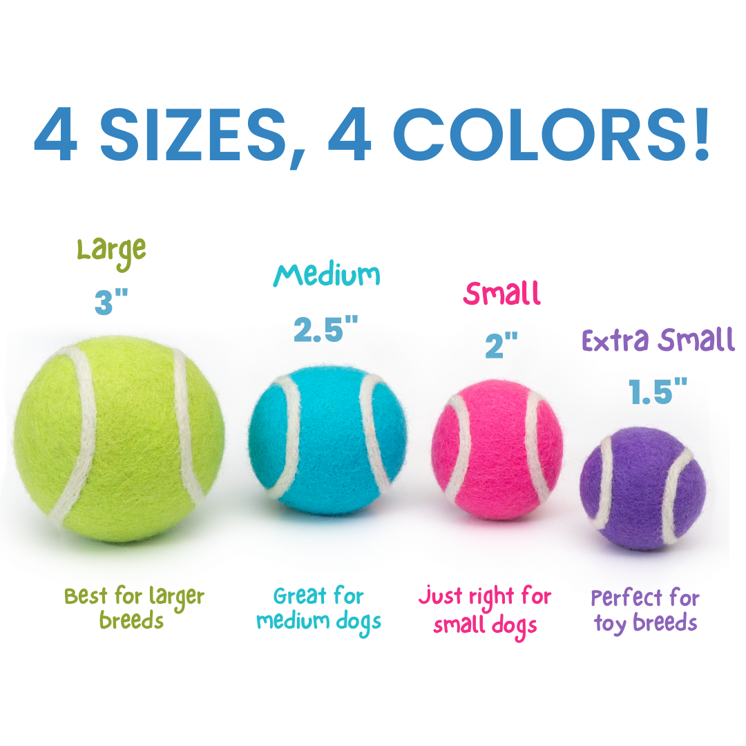 Friendsheep - Pet Toy Tennis Wool Ball - Set of 2