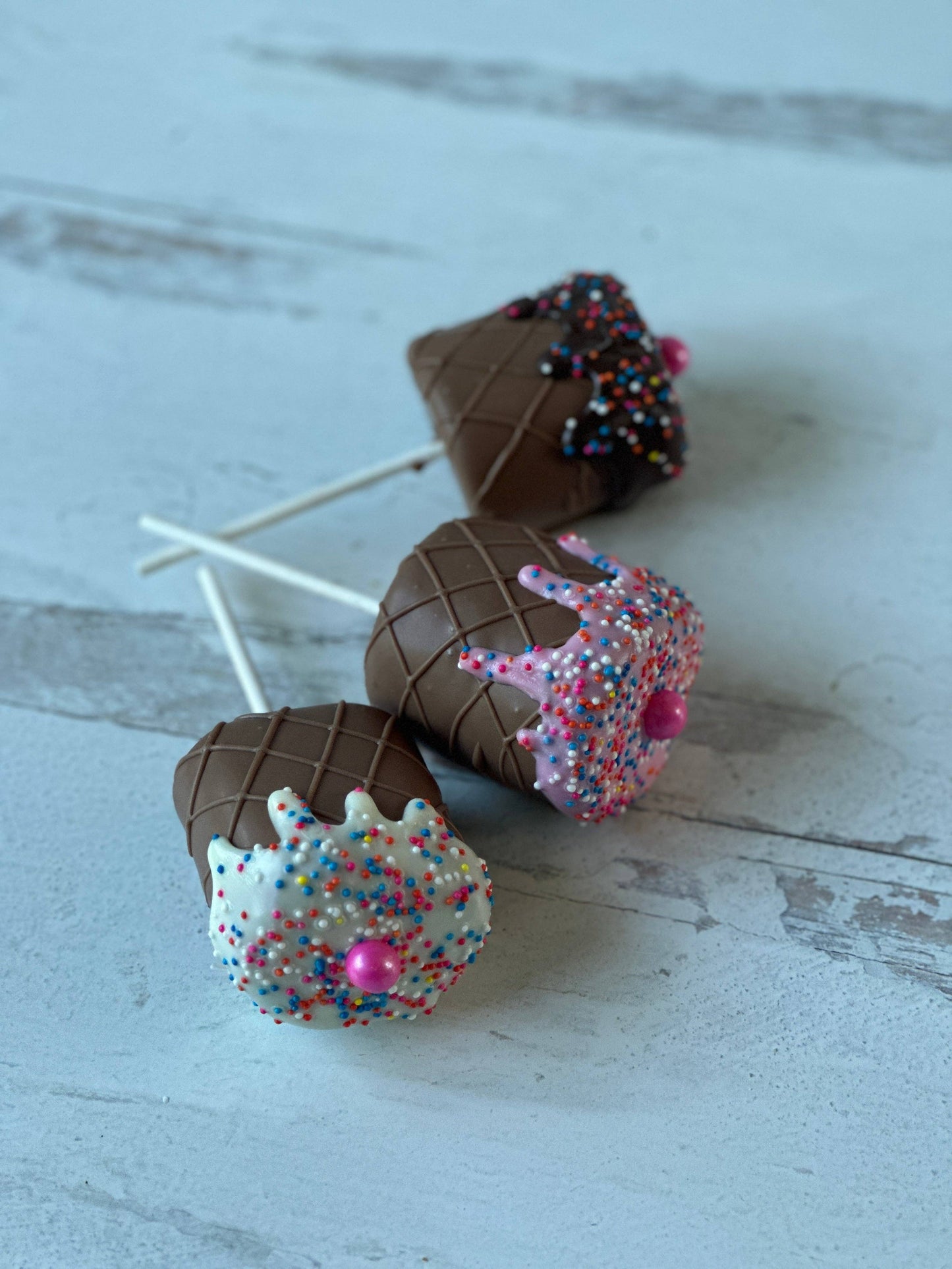 Jumbo Chocolate Dipped Marshmallows