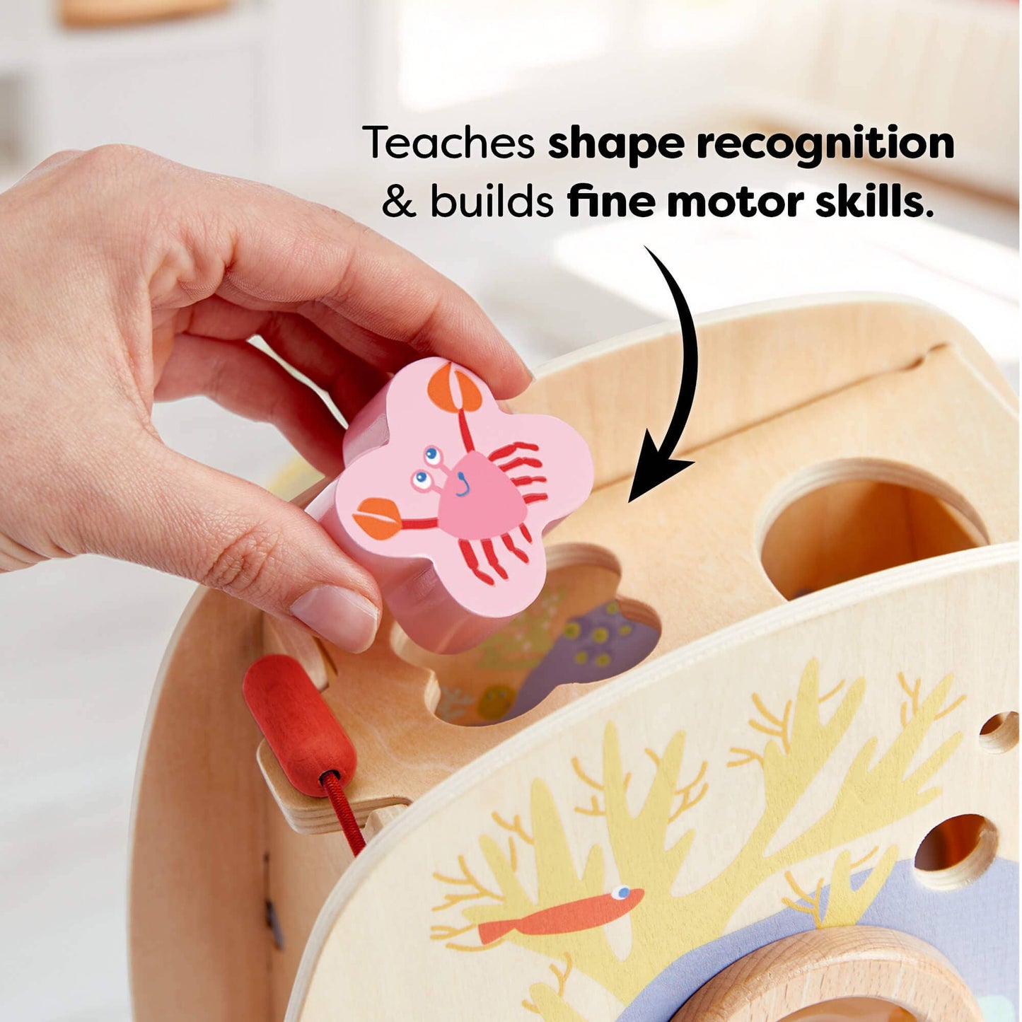 Underwater World Wooden Shape Sorter
