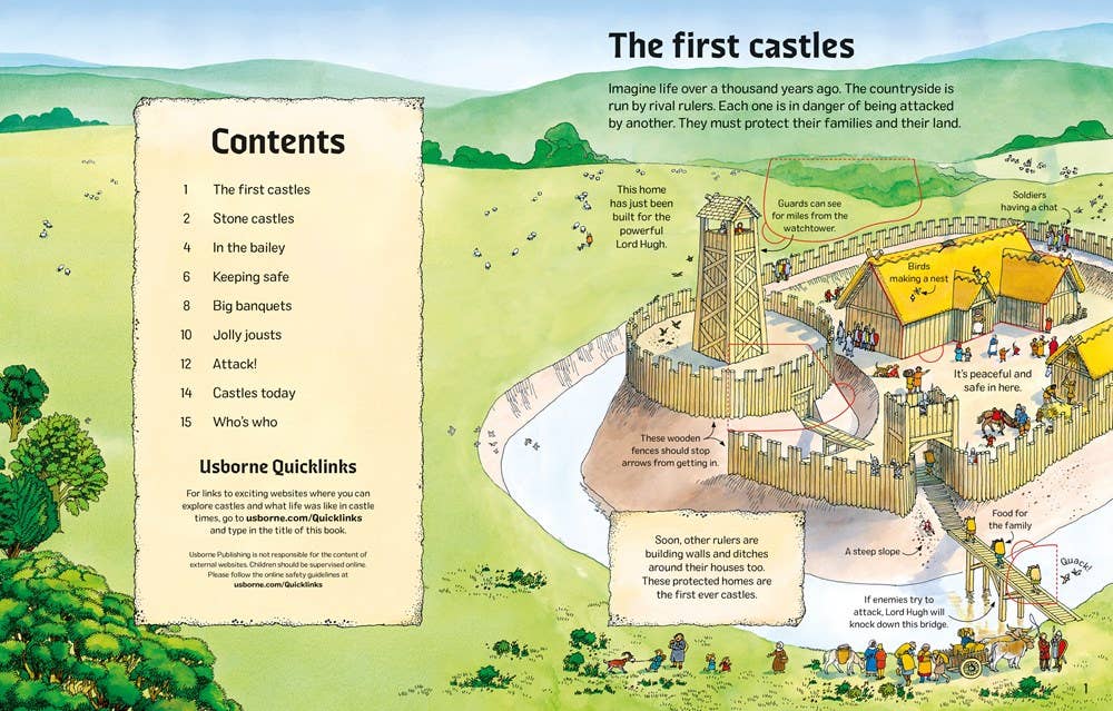 See Inside Castles : Usborne