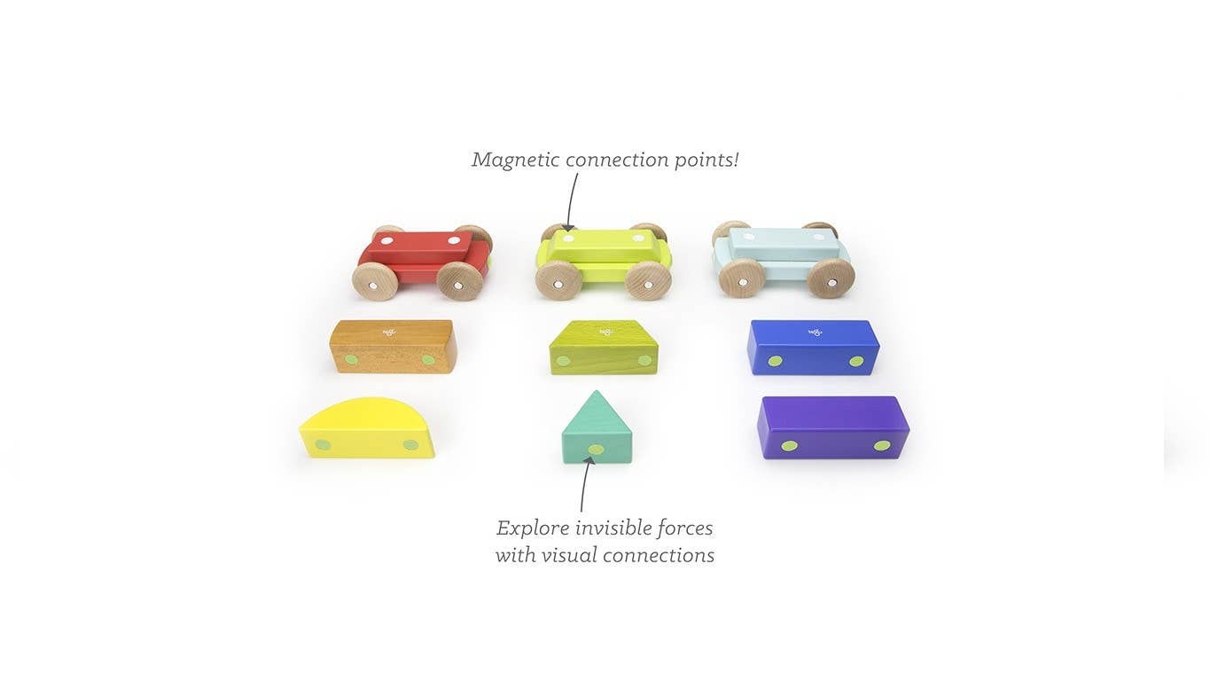 Magnetic Shape Train: Rainbow