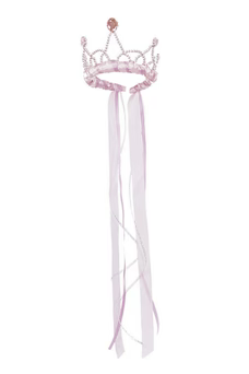 Ribbon Tiara - Light Pink