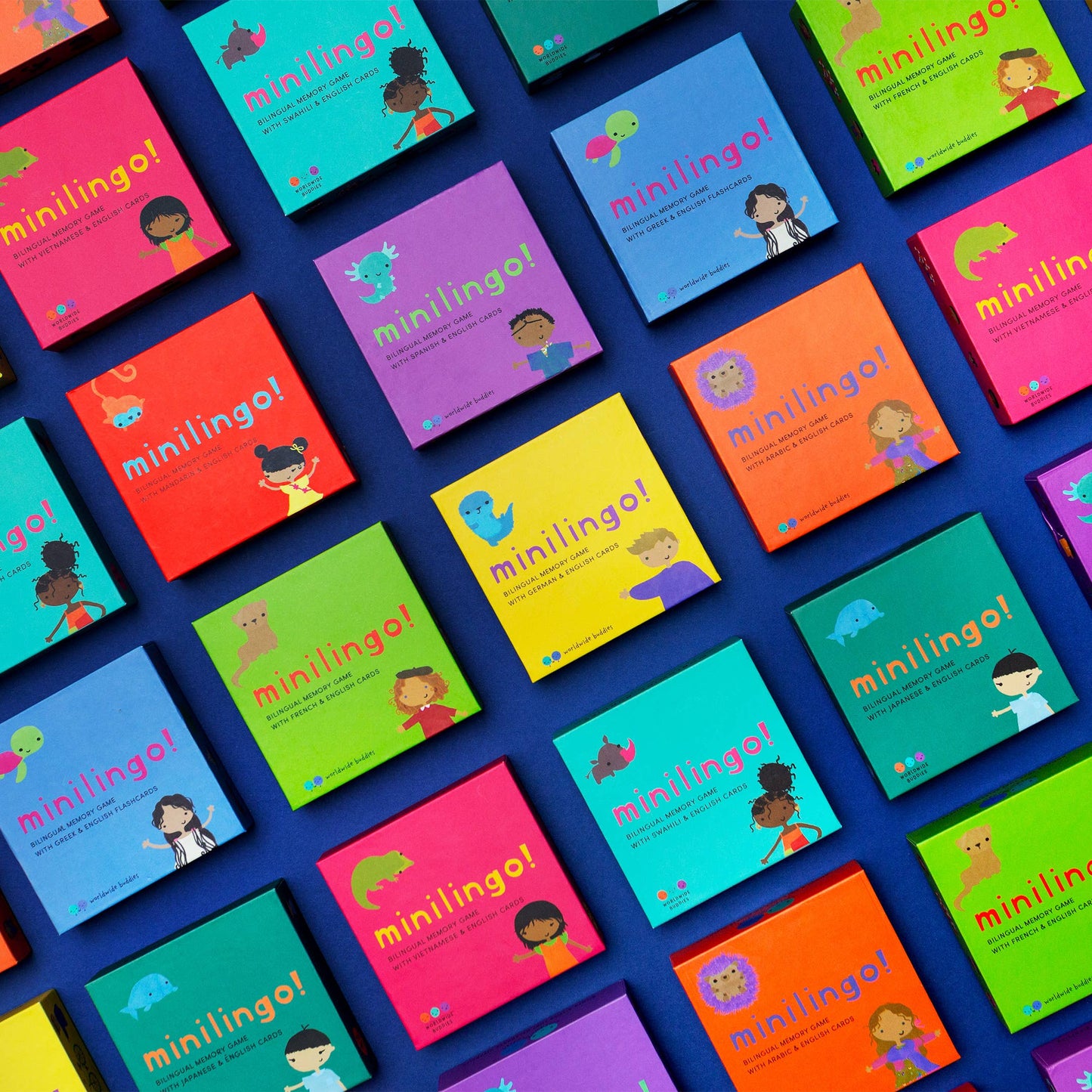 Minilingo Japanese/English Bilingual Flashcards for Kids