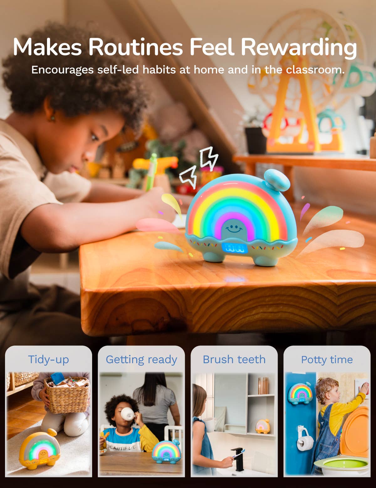 Rainbow Timer Pal: Yellow