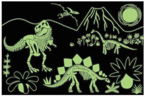 Dinosaurs Glow in the Dark Puzzle, 100 pcs