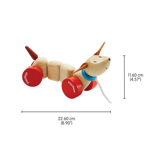 Happy Puppy Pull Along