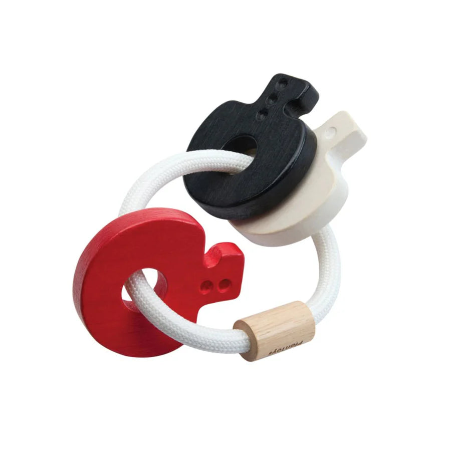 Baby Key Rattle High Contrast