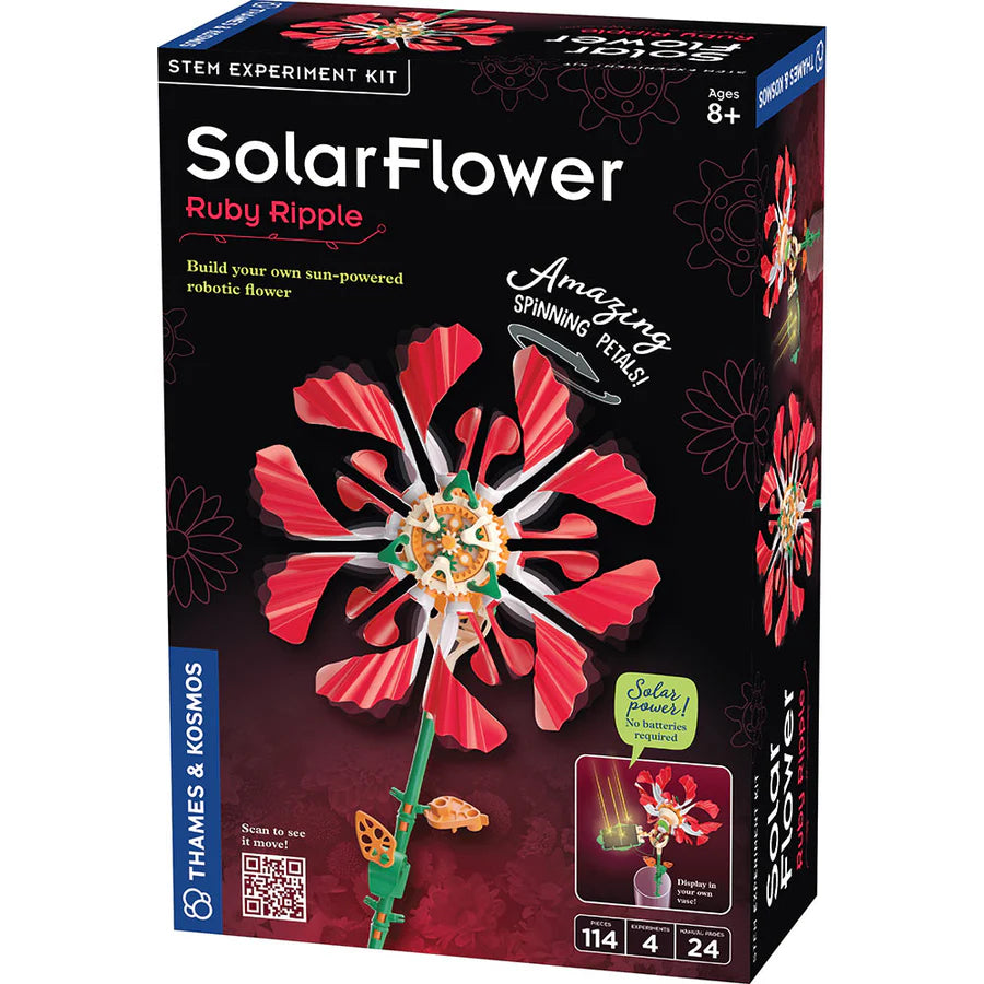 Solar Flower Ruby Ripple