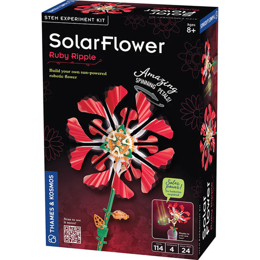 Solar Flower Ruby Ripple