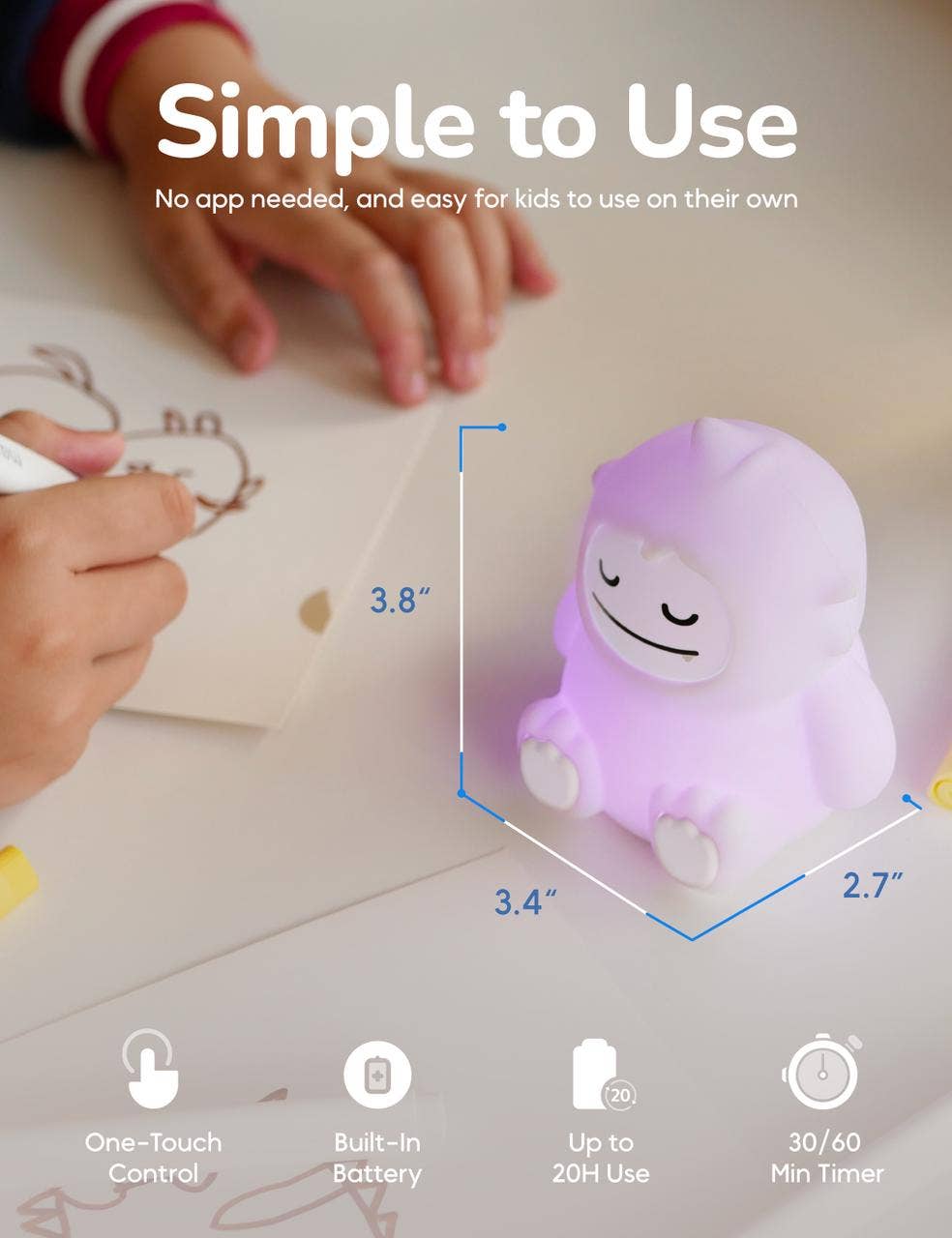 Breathing Pal Mini: Yoyo the Yeti