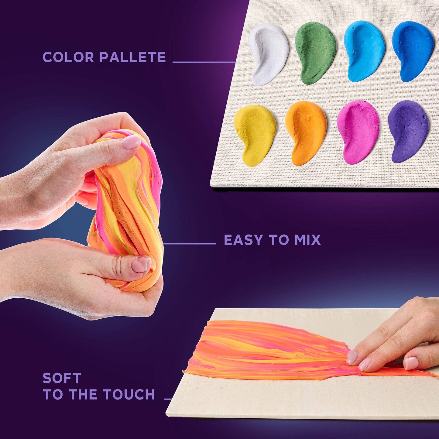 OKTO Air-Dry Clay 3D Painting Kit – #parkguellbarcelona