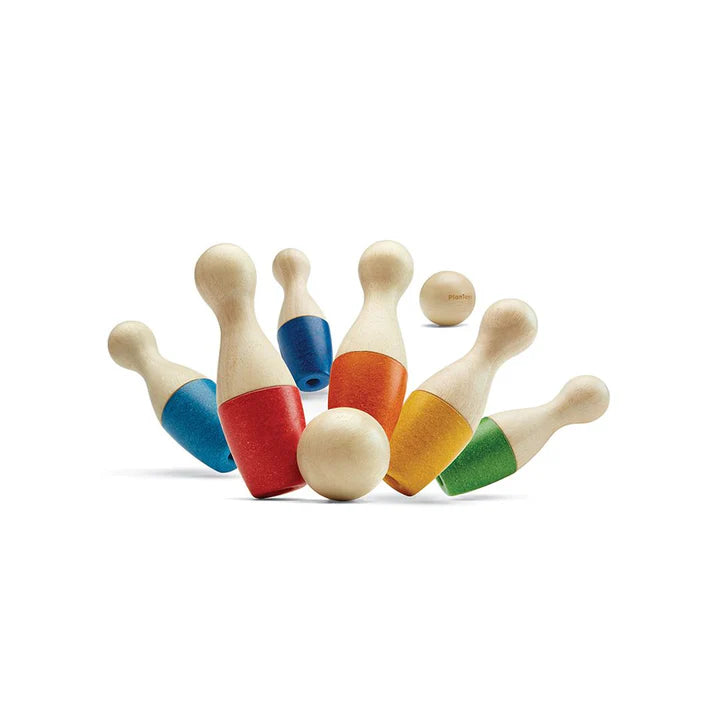 Wooden Bowling Set