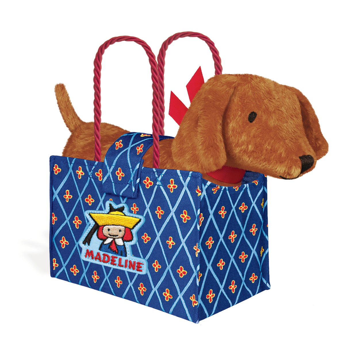 Genevieve the Dog in Madeline Tote Bag