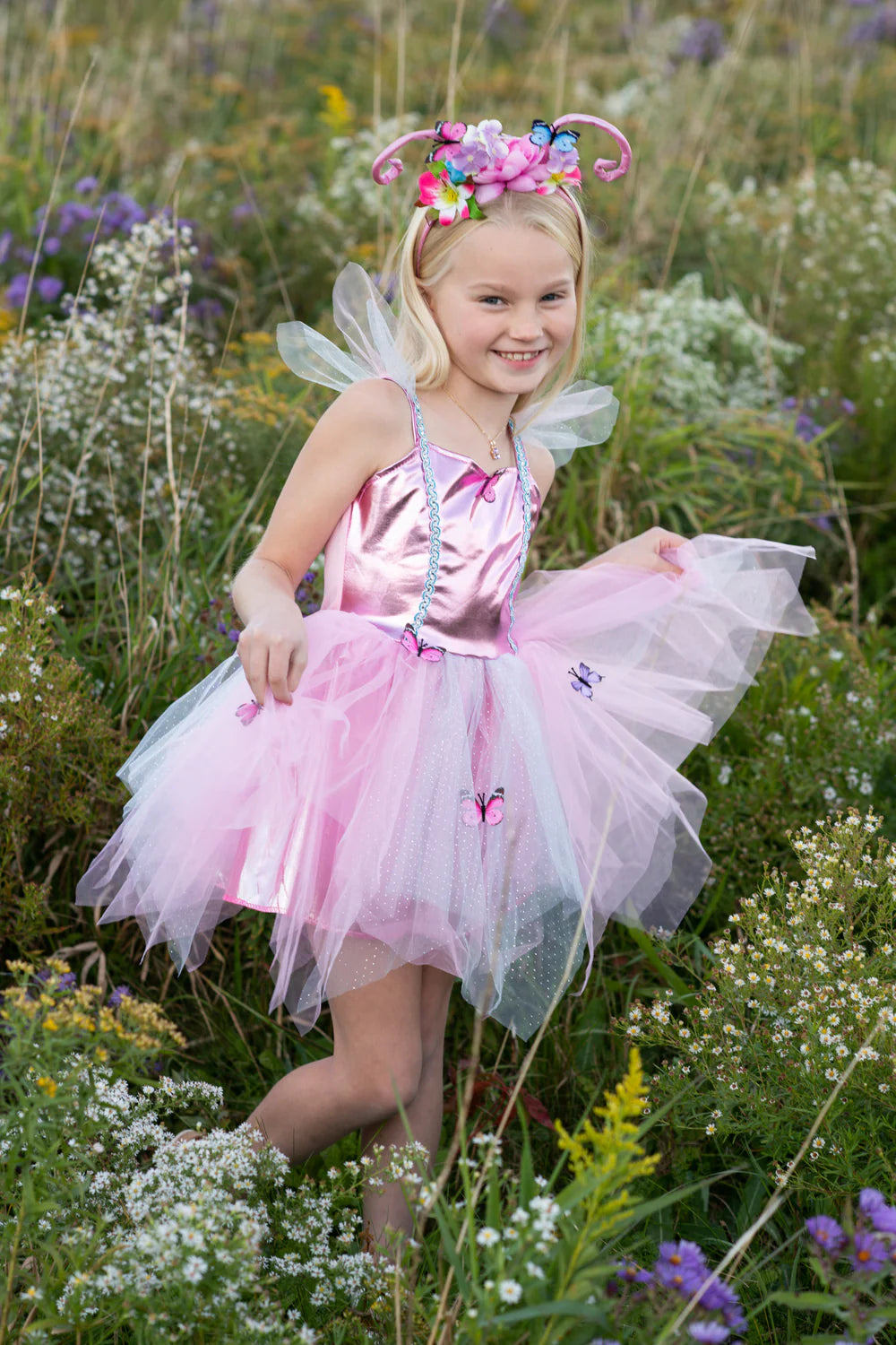 Woodlands Butterfly Dress & Headpiece