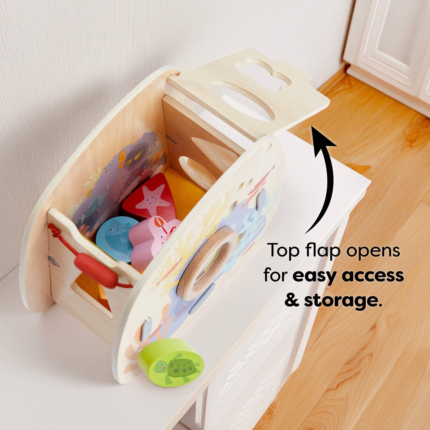 Underwater World Wooden Shape Sorter