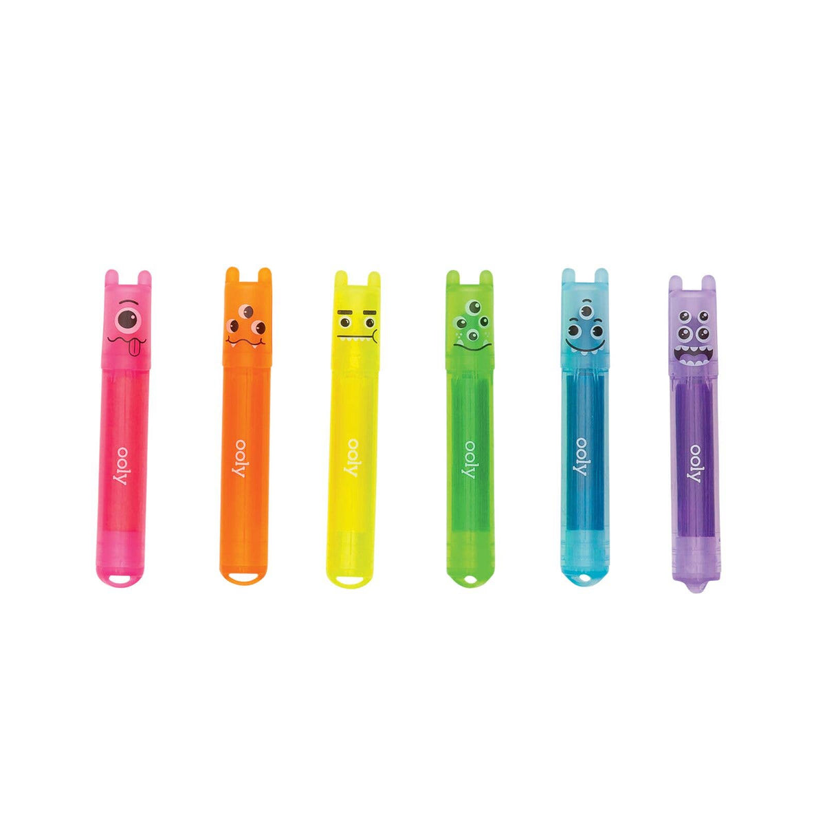 Monster: Mini Scented Neon Highlighters (6 PC Sets)