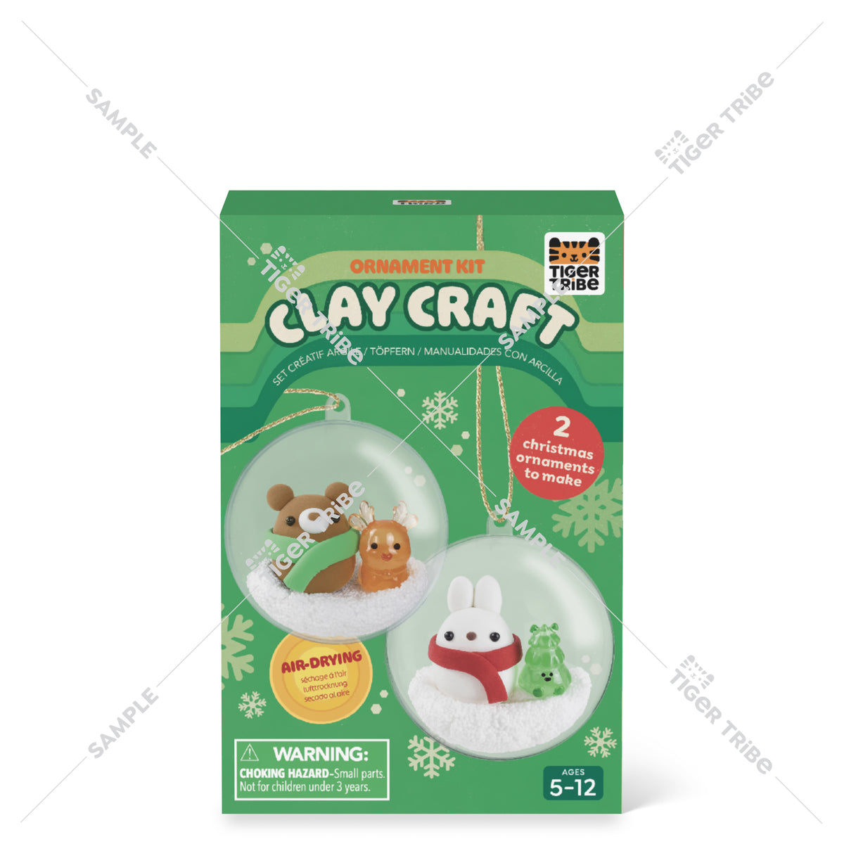 Clay Craft - Ornament Kit - Bear & Bunny