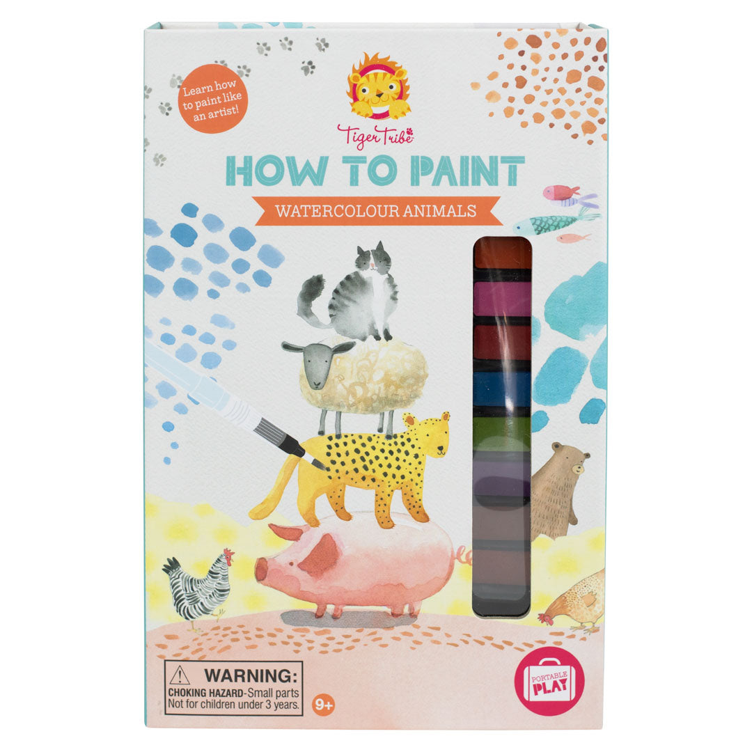 How to Paint Watercolors - Animals – Pebbles Toys & Gifts