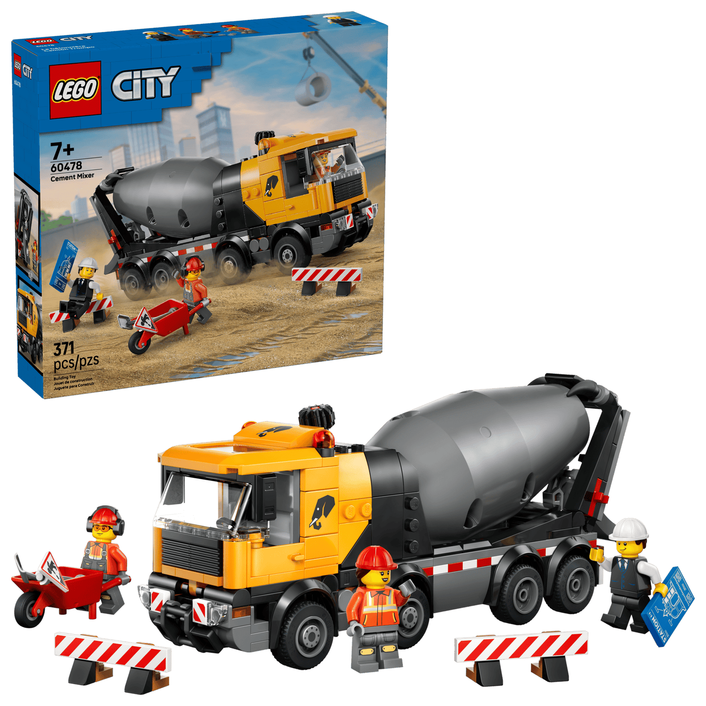 LEGO 60476 The Cement Mixer