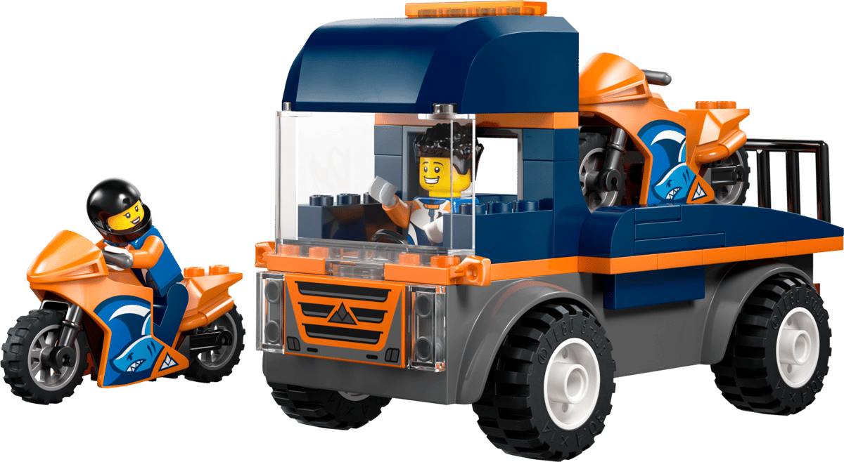 LEGO 60491 Motorcycle Transporter