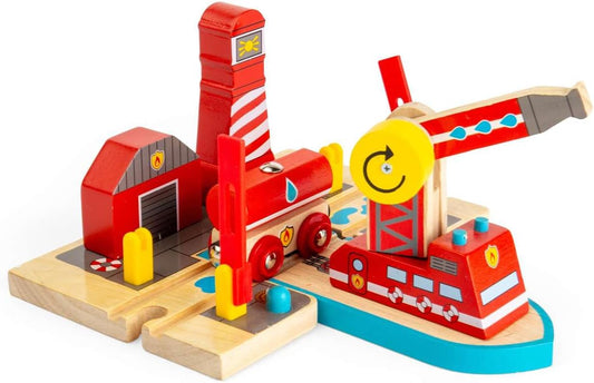 Fire Sea Rescue Train