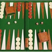 Deluxe Wooden Backgammon