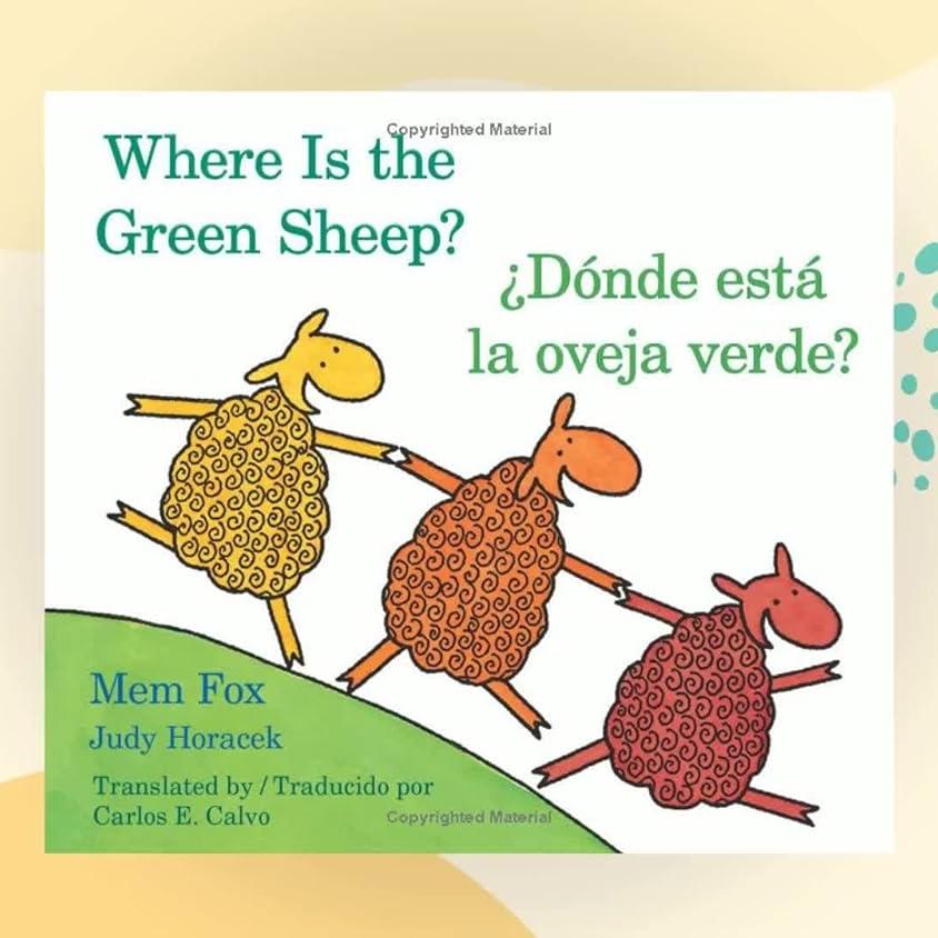 Where Is the Green Sheep?  Board Book