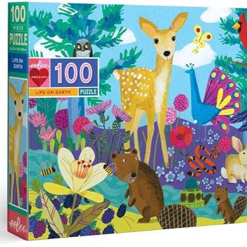 Life on Earth 100 Pc Puzzle