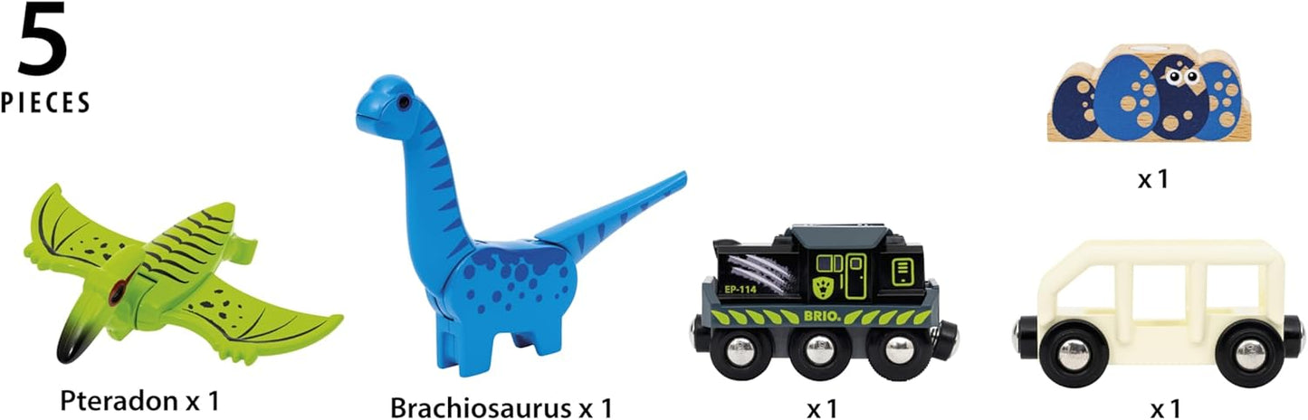 BRIO World 36096 Dinosaur Battery Train