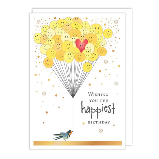 Smile Face Birthday Card