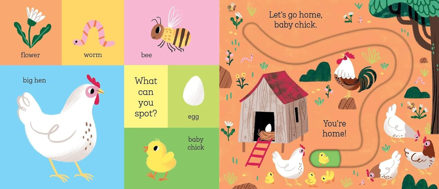 Let's Go Home, Baby Chick Board Book