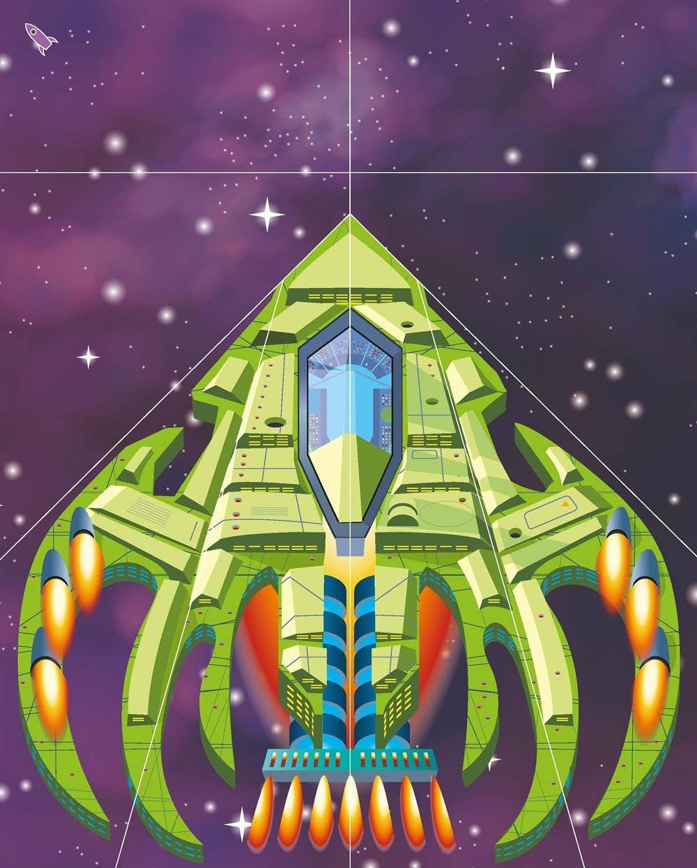 100 Paper Spaceships To Fold And Fly : Usborne