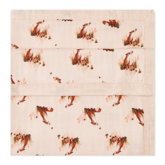 Bamboo Big Lovey- Floral Fox