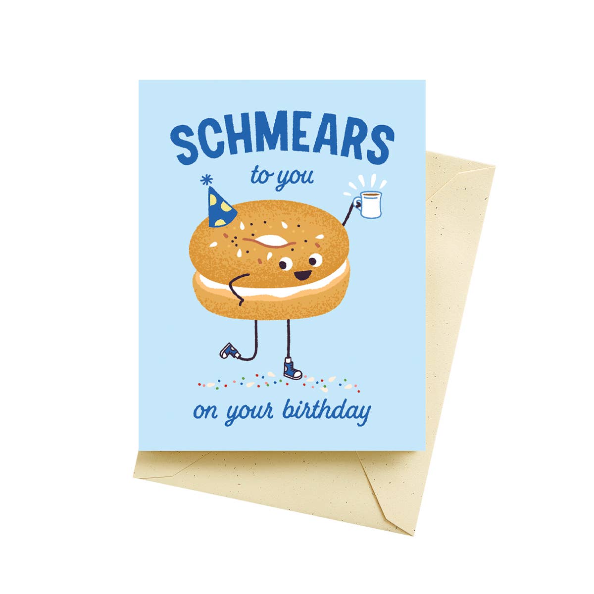 Schmears Bagel Birthday Cards